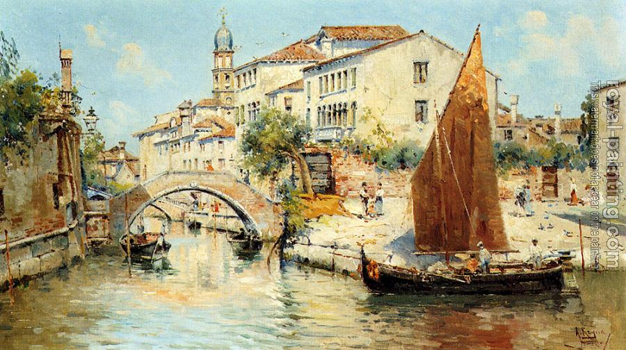 Antonio Reyna : Venetian Canal Scenes II